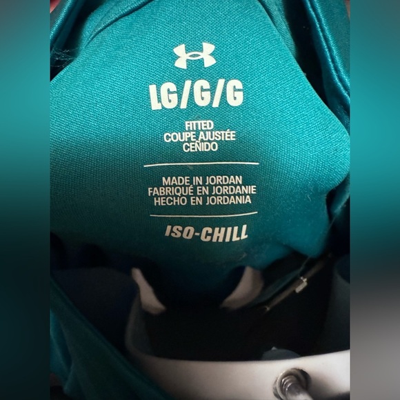 Under Armour Men's Spring Tech 1/4 Zip Long sleeve Teal NWT - Picture 2 of 6